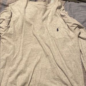Long sleeve polo shirt
